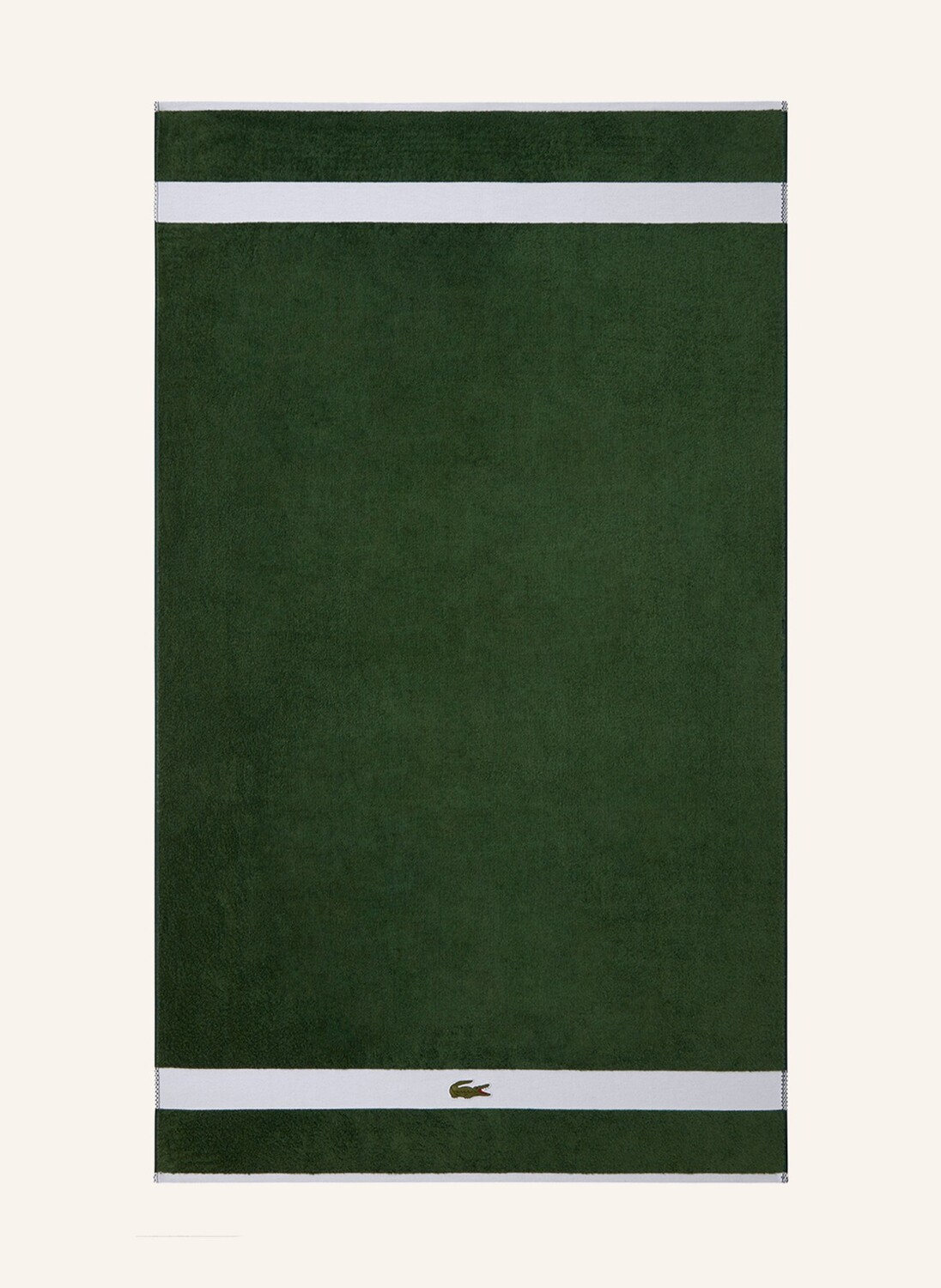 

Банное полотенце l casual Lacoste, зеленый