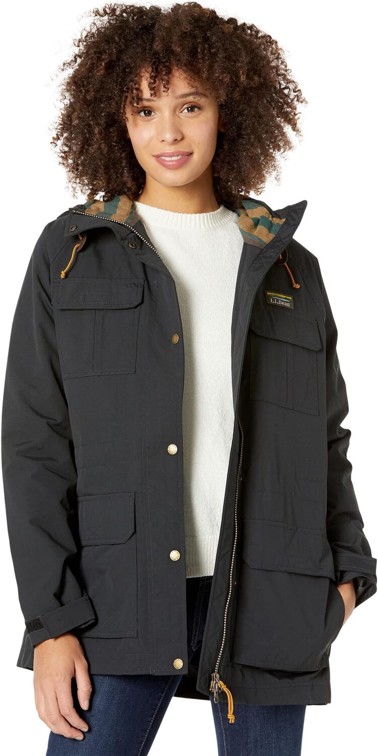 

Куртка Mountain Classic Water-Resistant Jacket L.L.Bean, черный