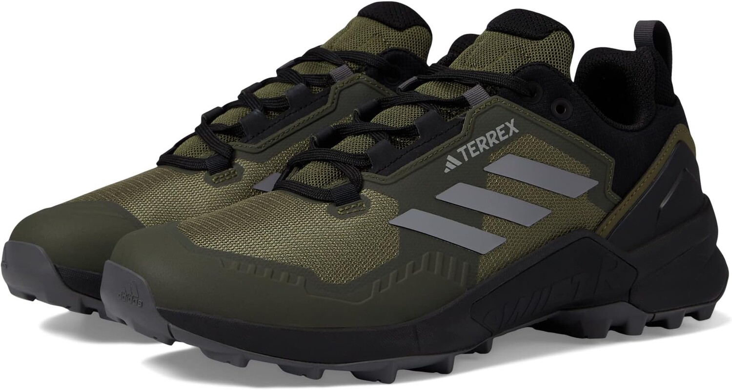 

Походная обувь Terrex Swift R3 adidas, цвет Focus Olive/Grey/Black