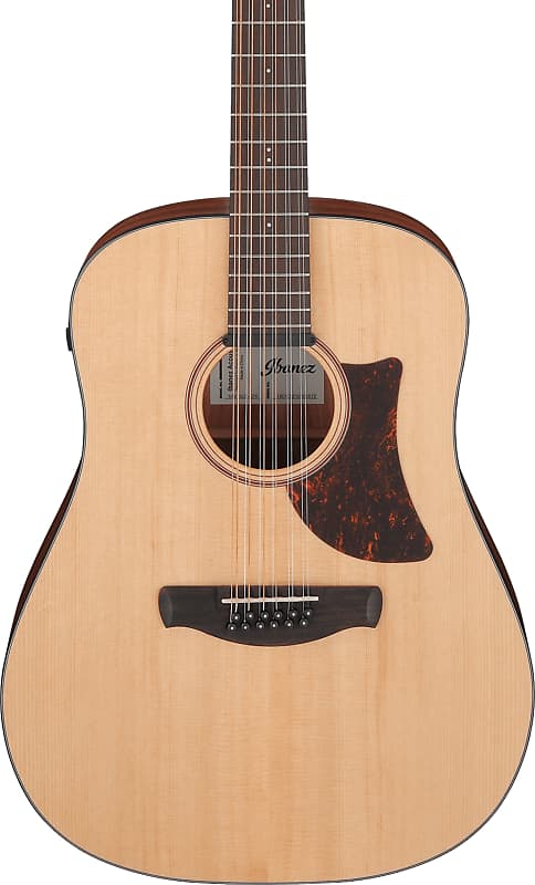 цена Акустическая гитара Ibanez AAD1012E 12-String Acoustic-Electric Guitar, Open Pore Natural