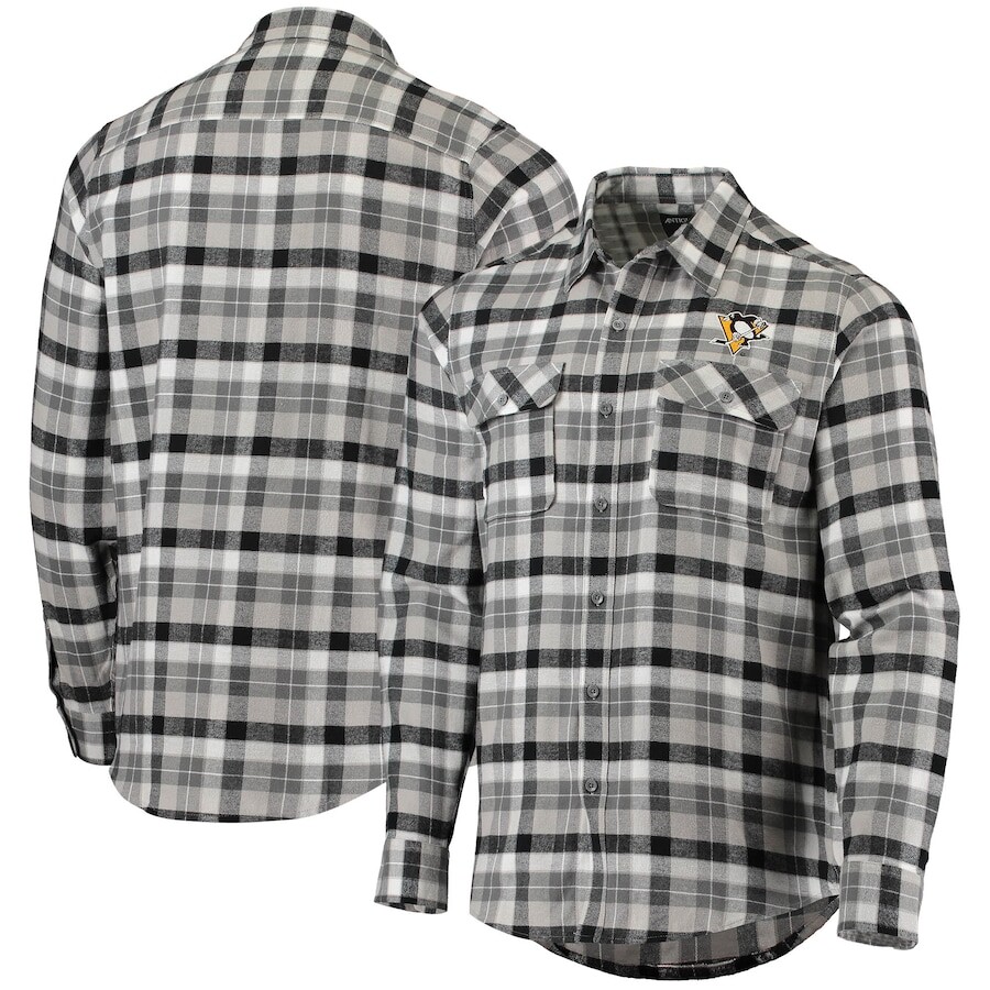 

Рубашка Antigua Pittsburgh Penguins, черный