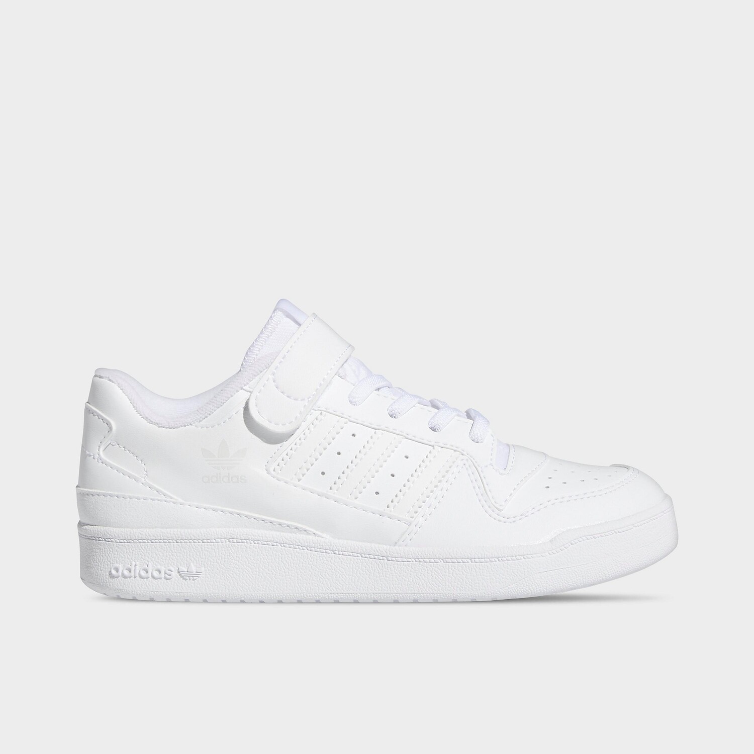

Повседневная обувь adidas Originals Forum для маленьких детей с низким ремешком на липучке, белый