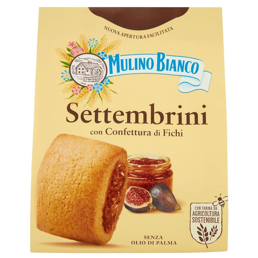 

MULINO BIANCO Settembrini - итальянское песочное печенье с инжирным джемом 300г х 3 упаковки sarcia.eu