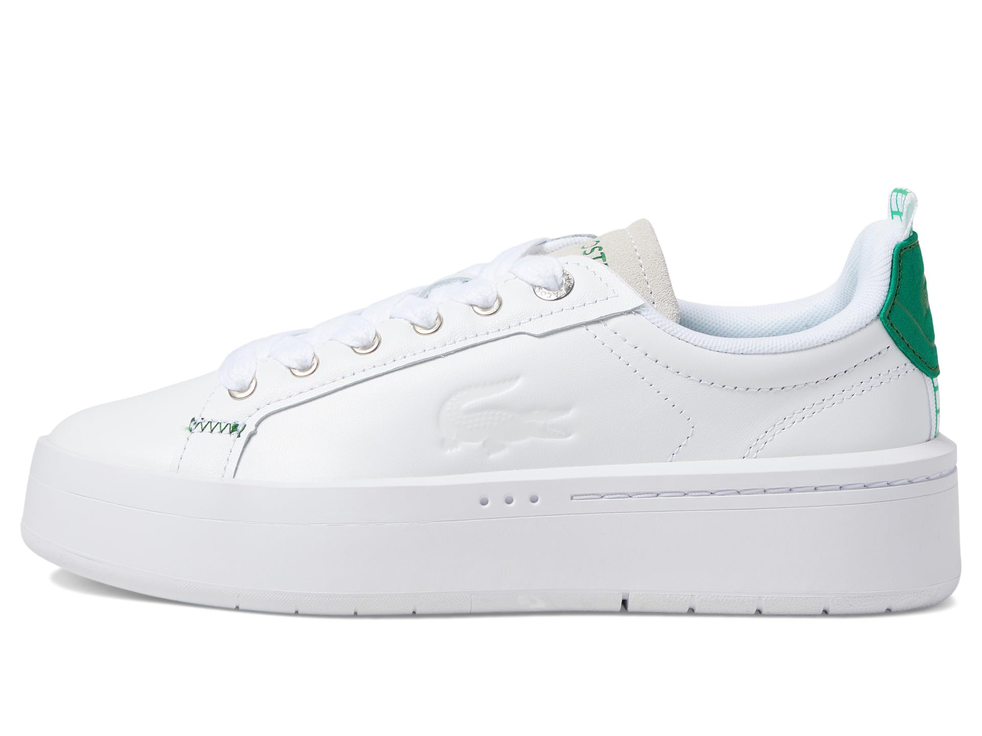 

Кроссовки Lacoste Carnaby Plat 223 2 SFA, белый/темно-зеленый