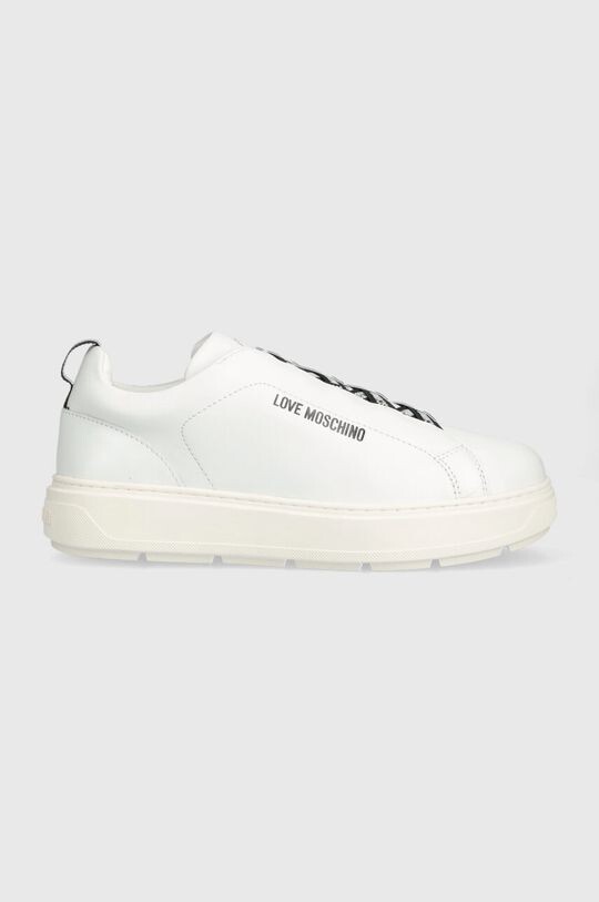 

Кожаные кроссовки Love Moschino, белый