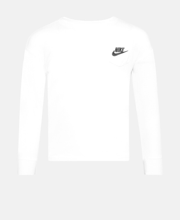 

Топ с длинными рукавами Nike, белый