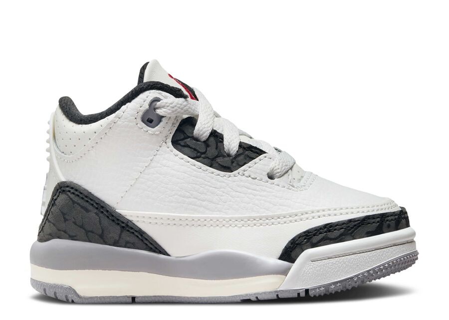 

Кроссовки Air Jordan Jordan 3 Retro TD, цвет Cement Grey