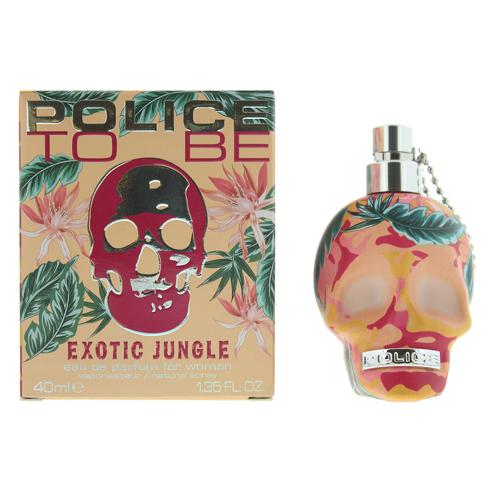 Духи To be exotic jungle eau de parfum Police, 40 мл police to be exotic jungle man edt vapo 75 мл