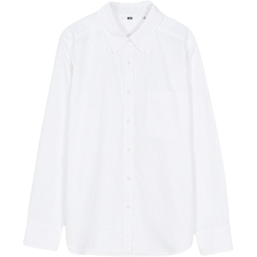 

Рубашка женская молочно-белая Uniqlo