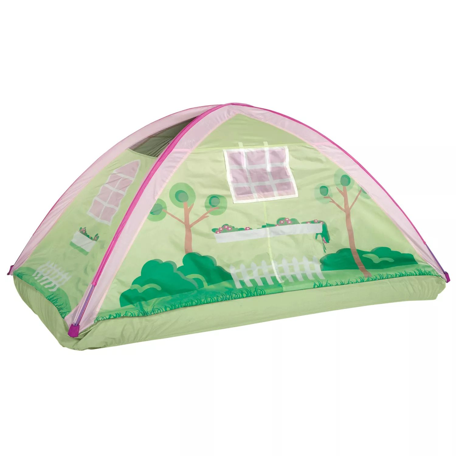 цена Полноразмерная палатка-кровать Pacific Play Tents Коттедж Pacific Play Tents