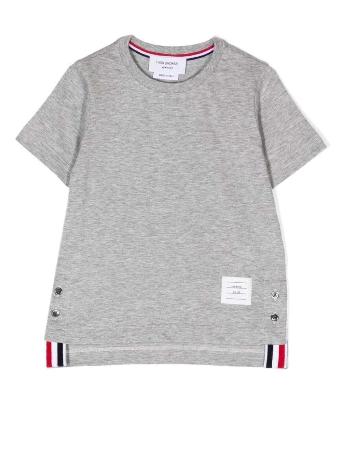 

Футболка с короткими рукавами Thom Browne Kids, серый