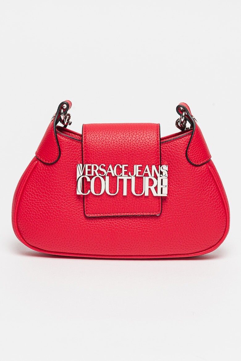 

Сумка из экокожи с металлическим логотипом Versace Jeans Couture, красный