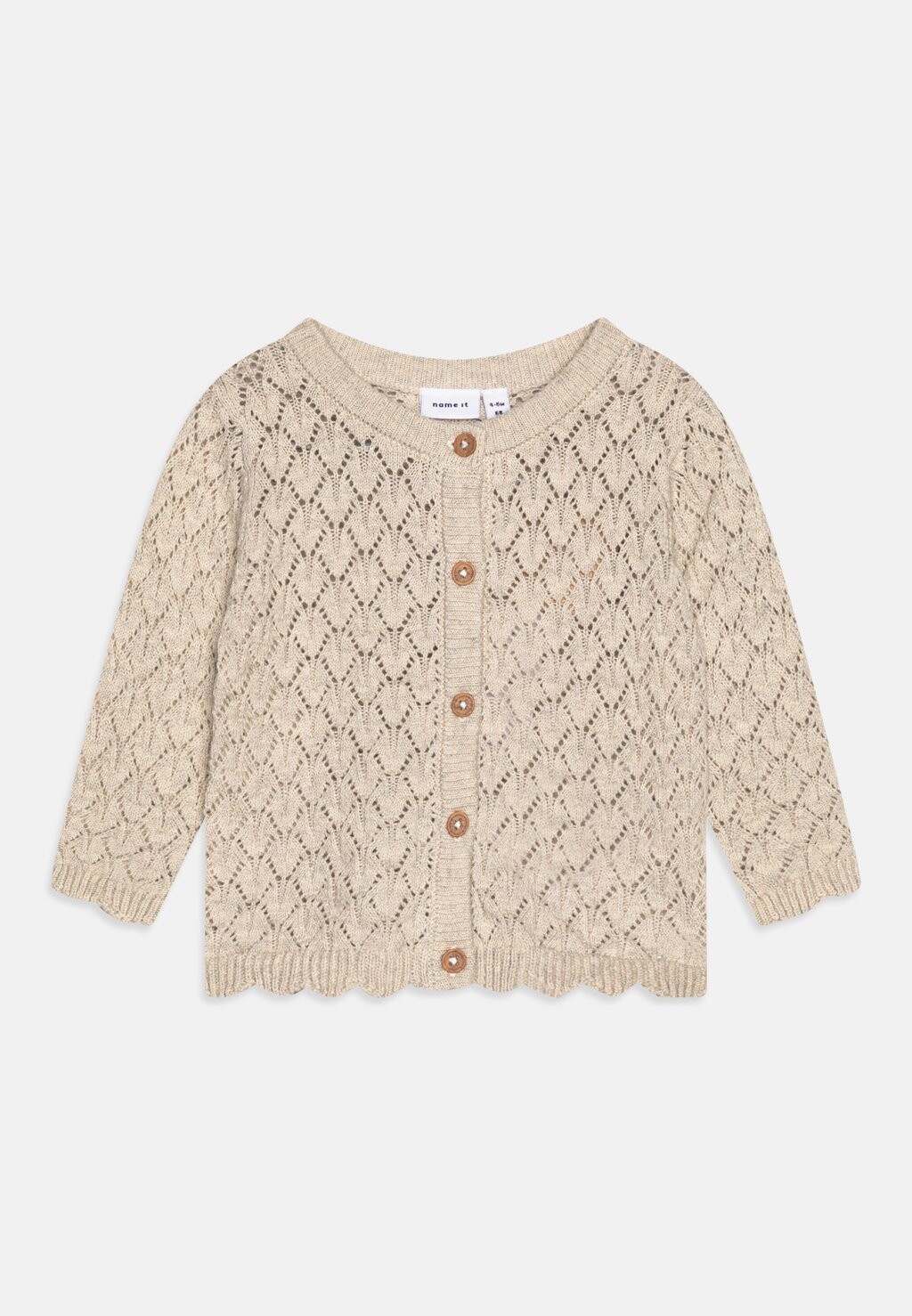 

Кардиган NBFTISOL UNISEX Name it, цвет peyote melange