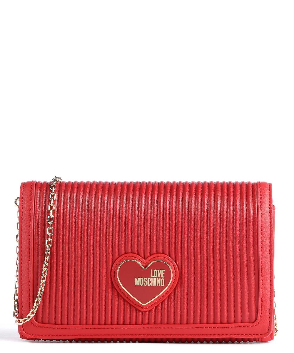 

Вечерняя сумка через плечо из искусственной кожи Love Moschino, красный