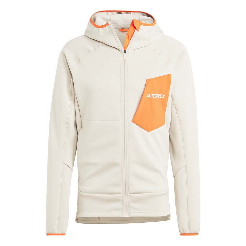

Толстовка на молнии adidas Organiser Xperior Medium Fleece, бежевый