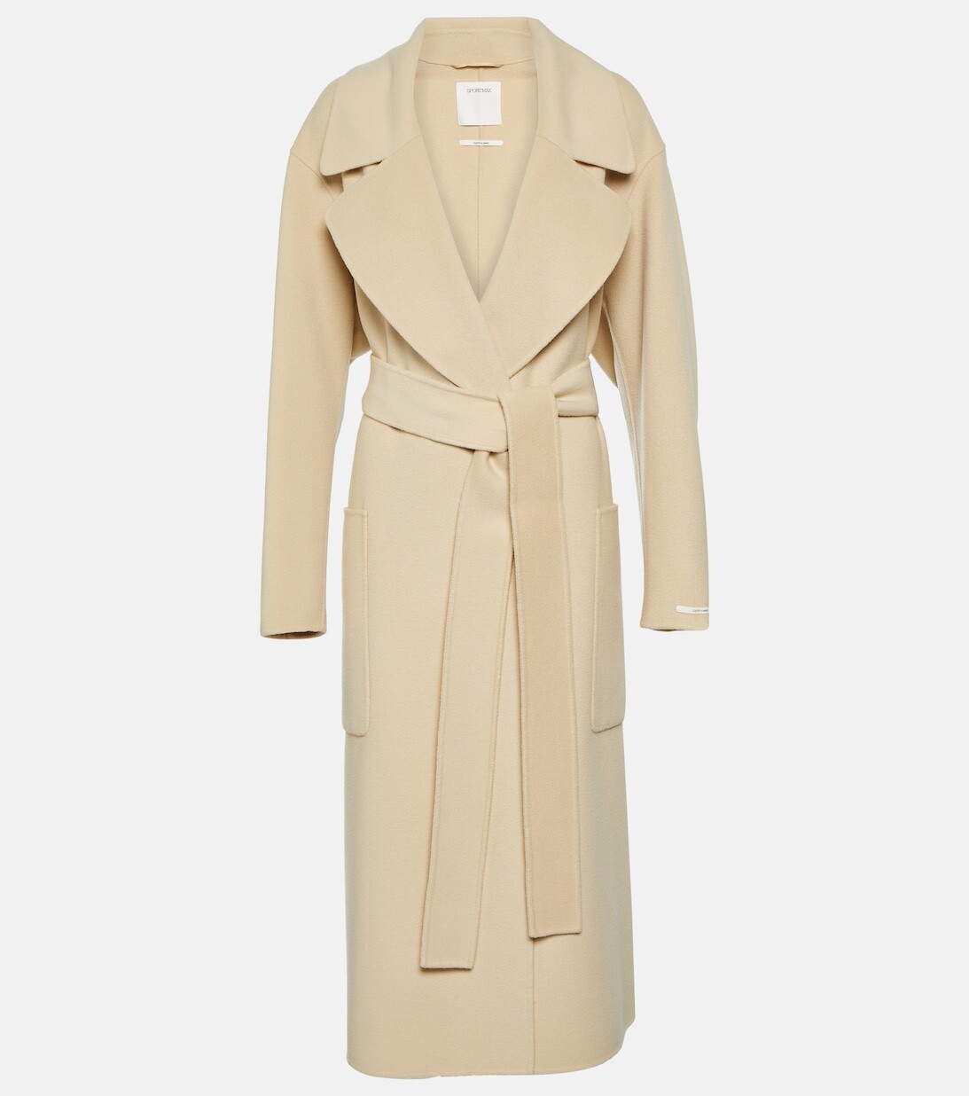 

Велено шерстяное пальто SPORTMAX, бежевый