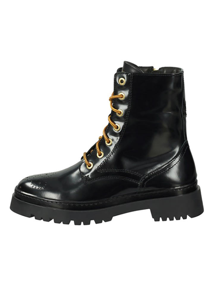 Ботинки Gant Leder Aligrey, черный кожаные байкерские ботинки aligrey gant черный