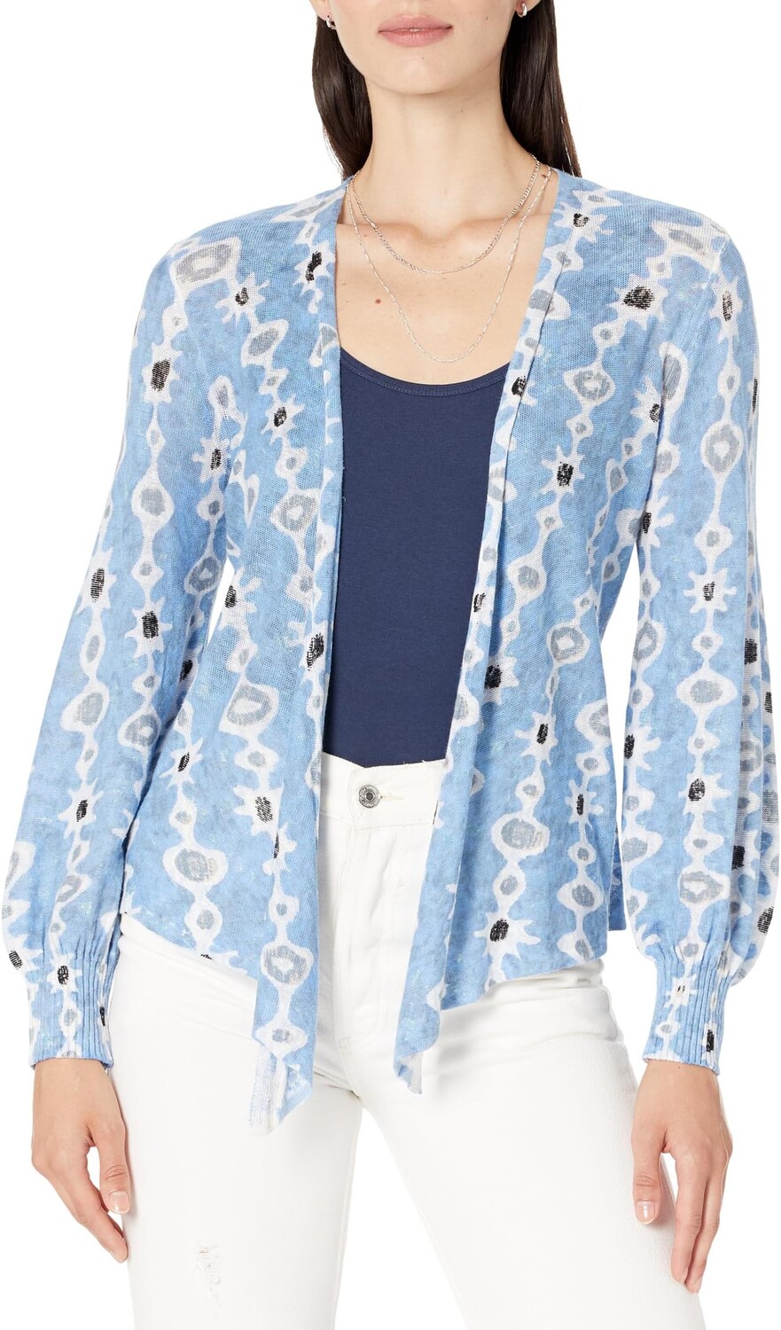 

Свитер Falling Jewels Cardigan NIC+ZOE, цвет Blue Multi