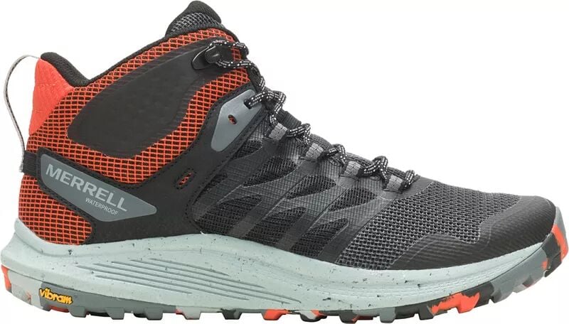 

Мужские походные ботинки Merrell Nova 3 Mid водонепроницаемые, черный