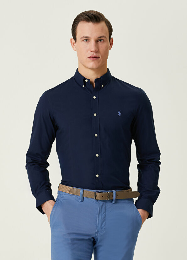 

Темно-синяя рубашка Polo Ralph Lauren