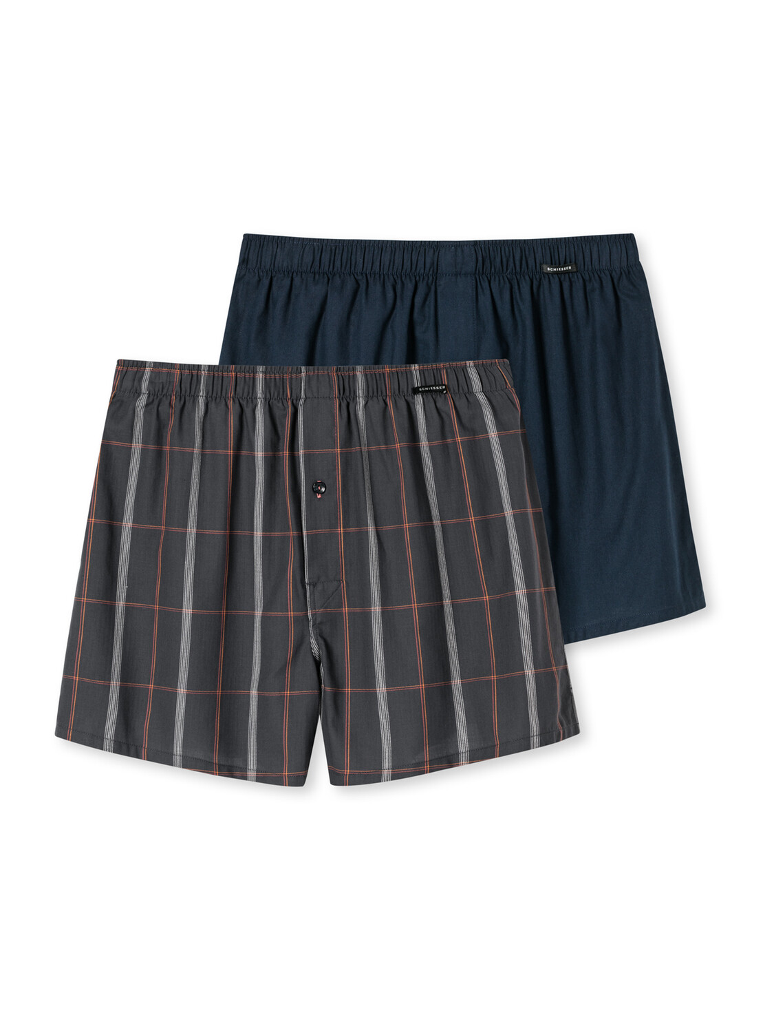 

Боксеры Schiesser Boxer Multipacks, темно-синий