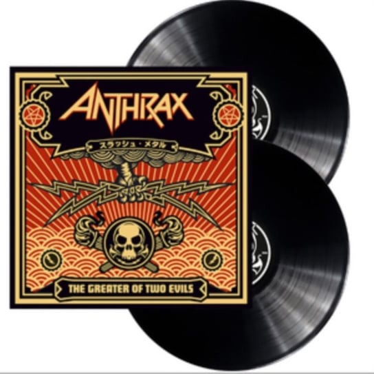 anthrax виниловая пластинка anthrax black lodge Виниловая пластинка Anthrax - The Greater Of Two Evils