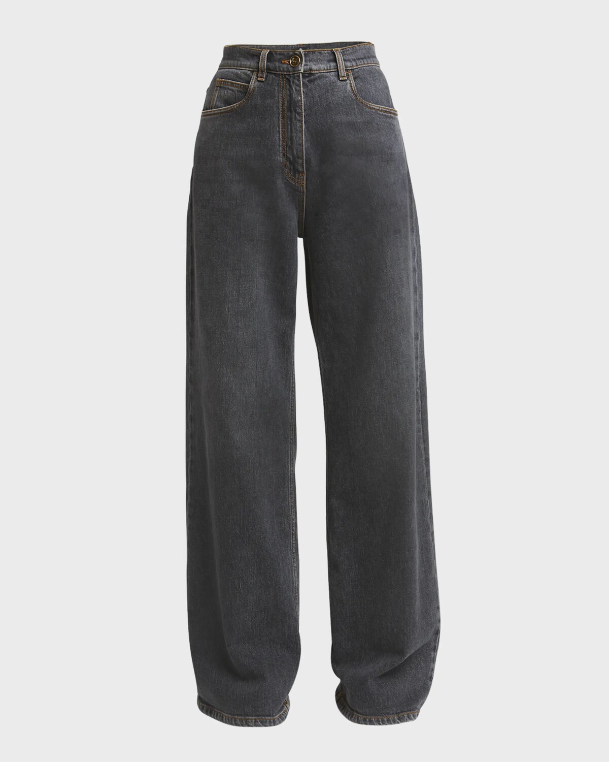 

Широкие джинсы из денима Etro, цвет Combined Variant
