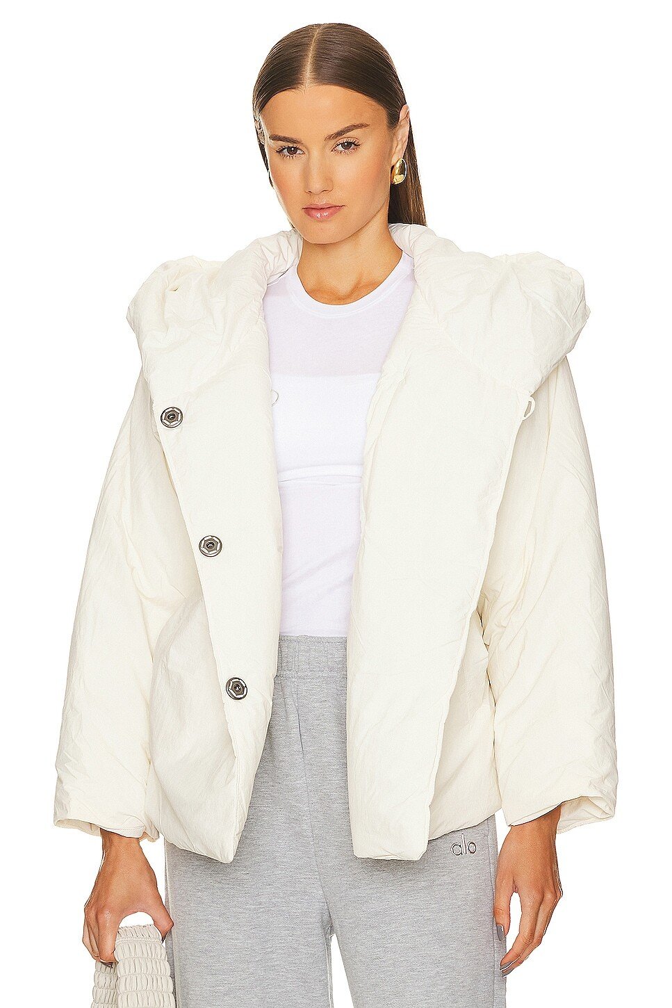 

Пуховик Free People Cozy Cloud Puffer, цвет Cloud Dancer