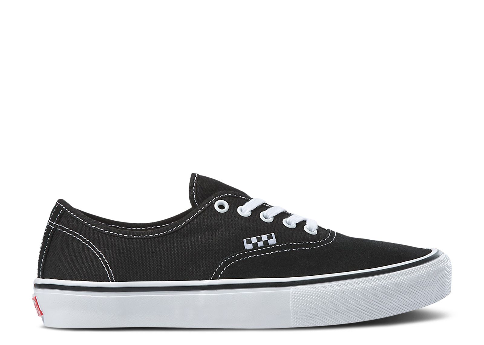 Кроссовки Vans Skate Authentic 'Black White', черный кроссовки vans zapatillas skate black white gum