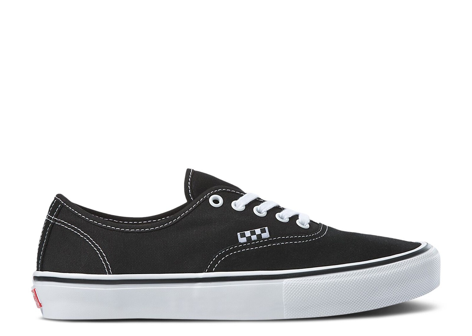 

Кроссовки Vans Skate Authentic 'Black White', черный