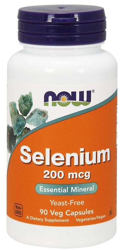 

Now Foods Selenium 200 mcg селен в капсулах, 90 шт.