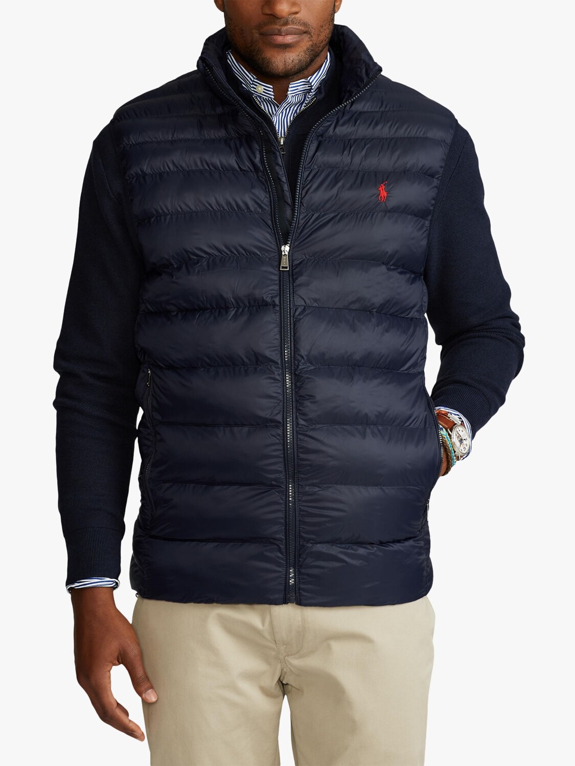 

Складной жилет Terra Big & Tall Polo Ralph Lauren, темно-синяя коллекция