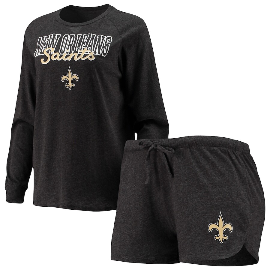 

Пижамный комплект Concepts Sport New Orleans Saints, черный
