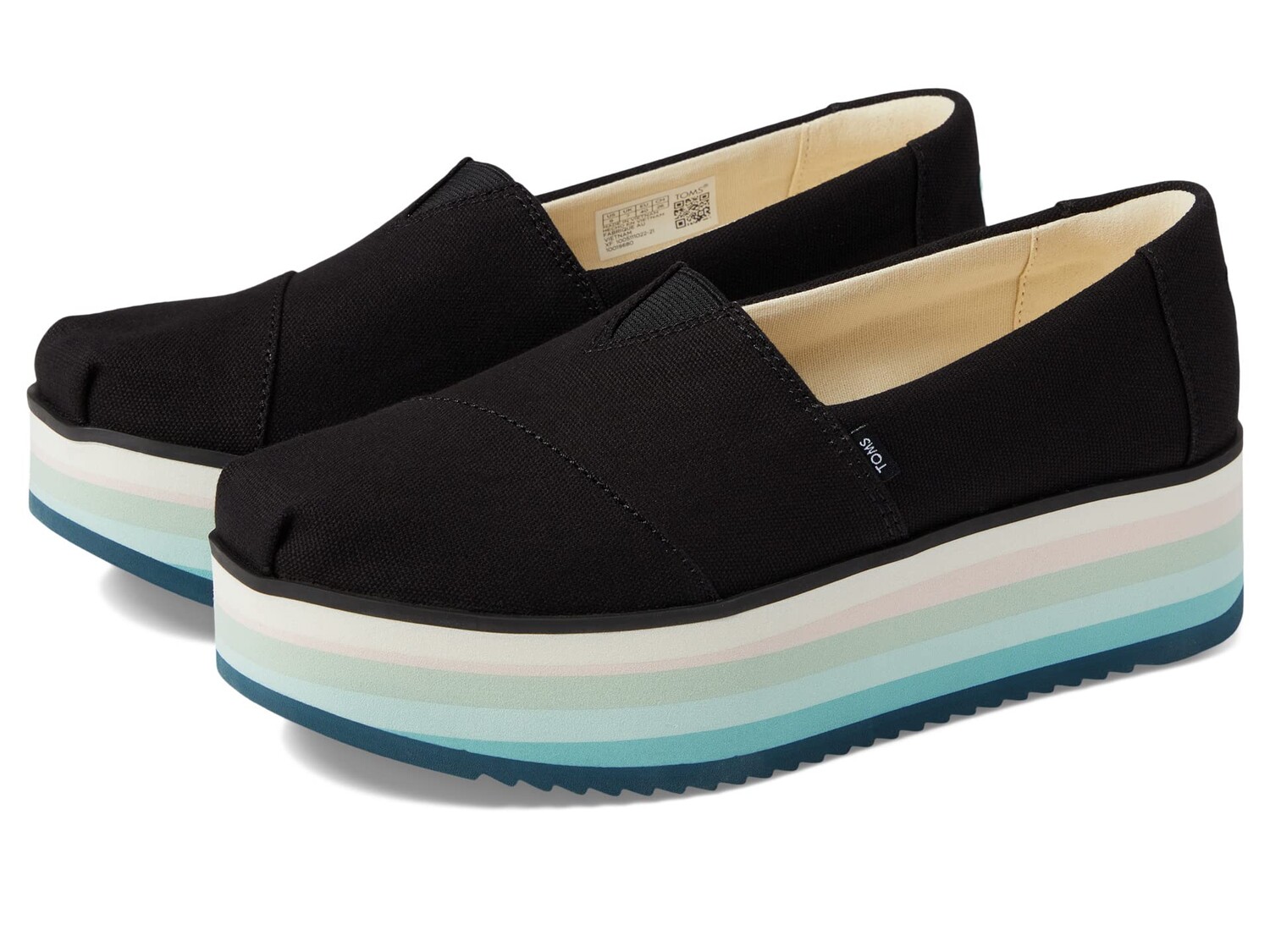 

Кроссовки TOMS Alp Platform, черный