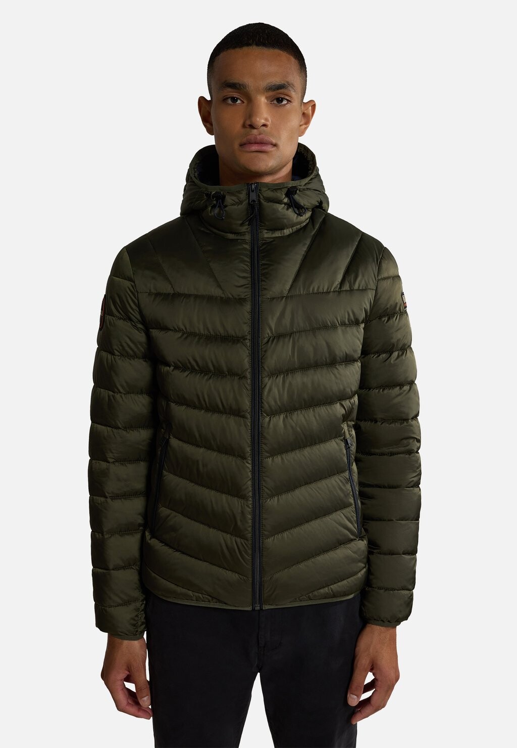 

Зимняя куртка AERONS HOOD Napapijri, зеленая глубина, Зеленый