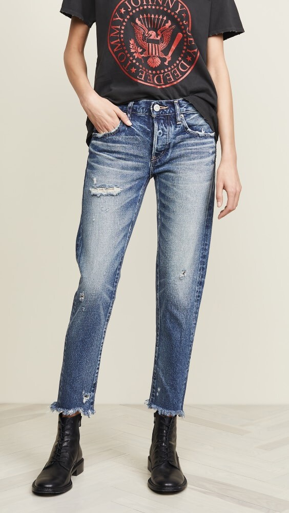 

Джинсы MOUSSY VINTAGE Kelley Tapered, синий