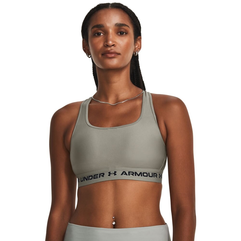 

Спортивный топ Under Armour Crossback Medium Support, зеленый