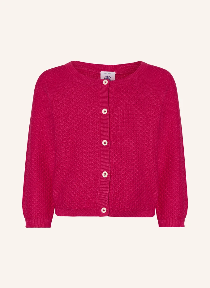 

Кардиган мелена Petit Bateau, фуксия, Розовый