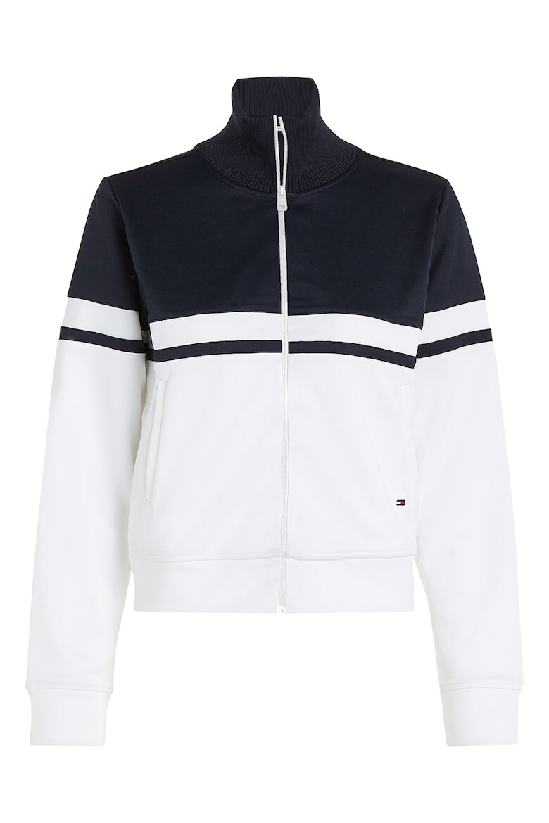 

Короткая спортивная толстовка с логотипом Tommy Hilfiger, белый