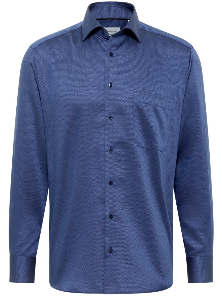

Рубашка Eterna COMFORT FIT, цвет denim