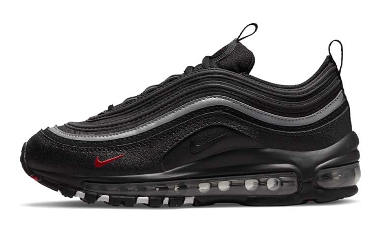 

Nike Air Max 97 черный серебристый красный (GS)