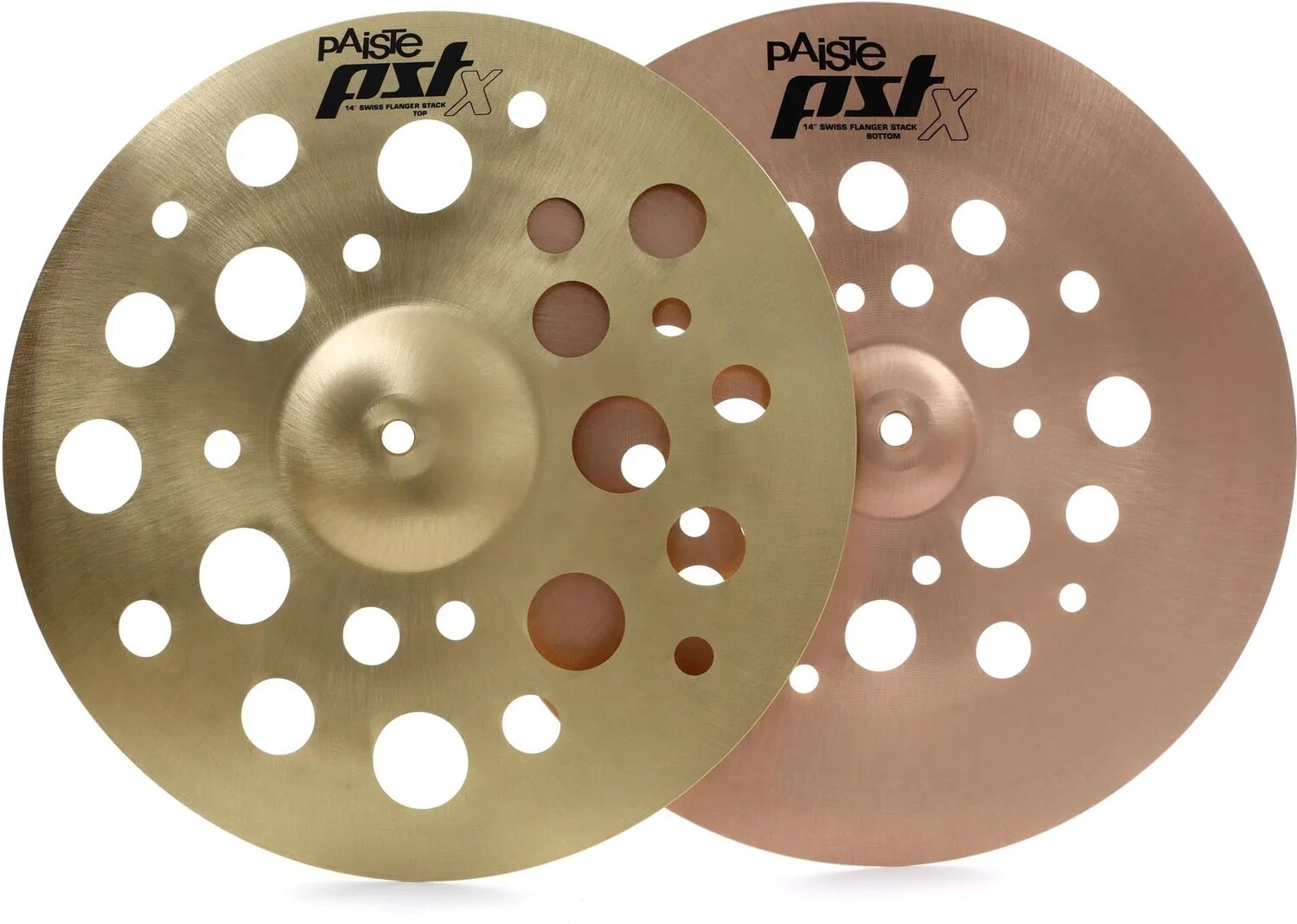 

14-дюймовые тарелки Paiste PST X Swiss Flanger Stack