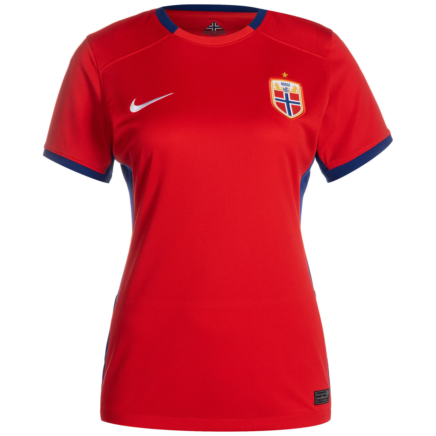 

Спортивная футболка Nike Fußballtrikot Norwegen Stadium WM 23 Heim, красный
