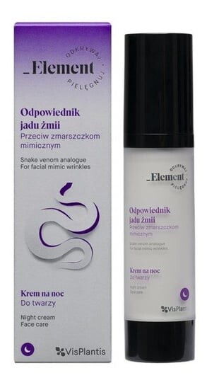 

Крем ночной Эквивалент Snake Venom, SPF10, 50 мл Vis Plantis, Element, Vis Palntis