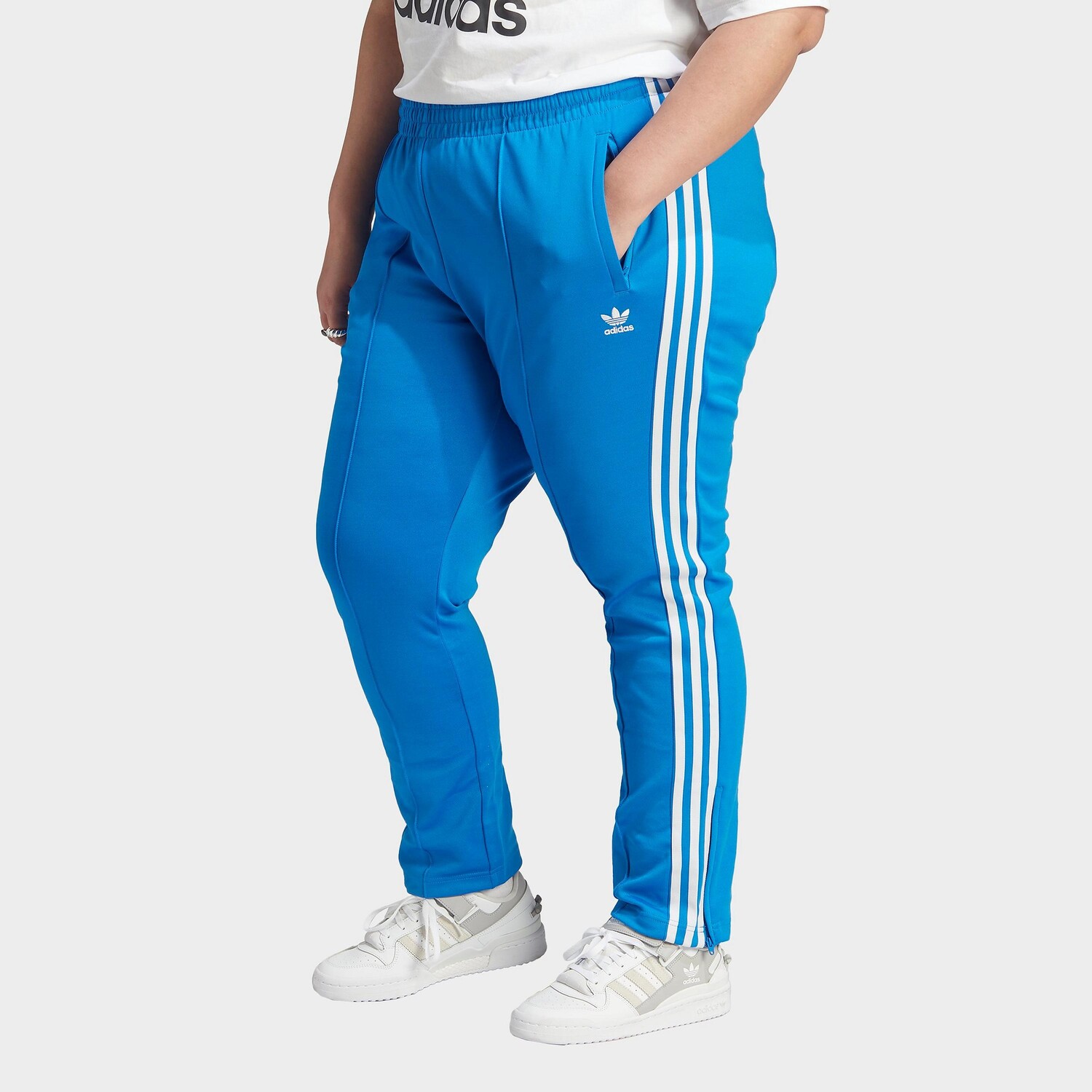 

Женские спортивные брюки adidas Originals adicolor Superstar (большие размеры), синий