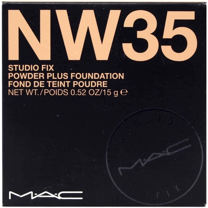 MAC Studio Fix Powder Plus Foundation NW35 mac studio powder fix powder nc10