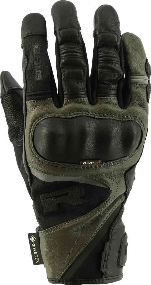 Водонепроницаемые мотоциклетные перчатки Atlantic Gore-Tex Richa, черный/зеленый