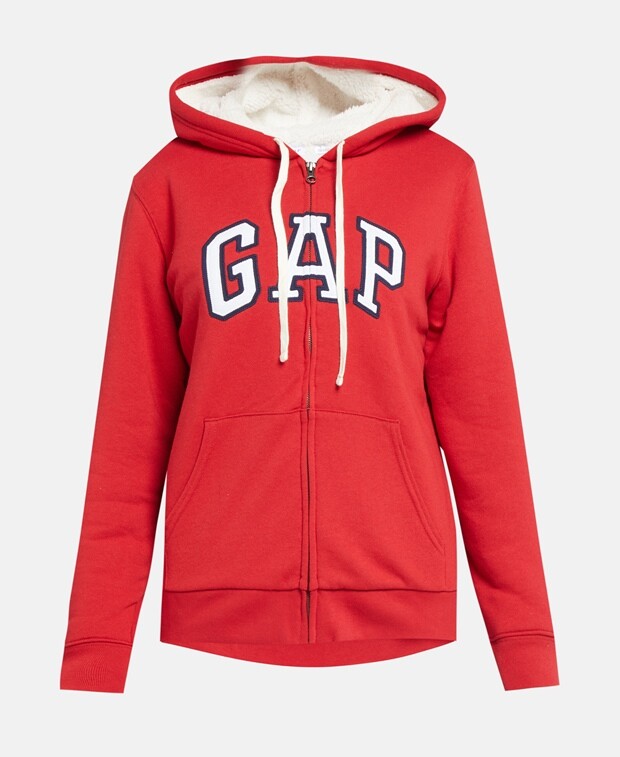 

Толстовка с капюшоном Gap, светло-красный