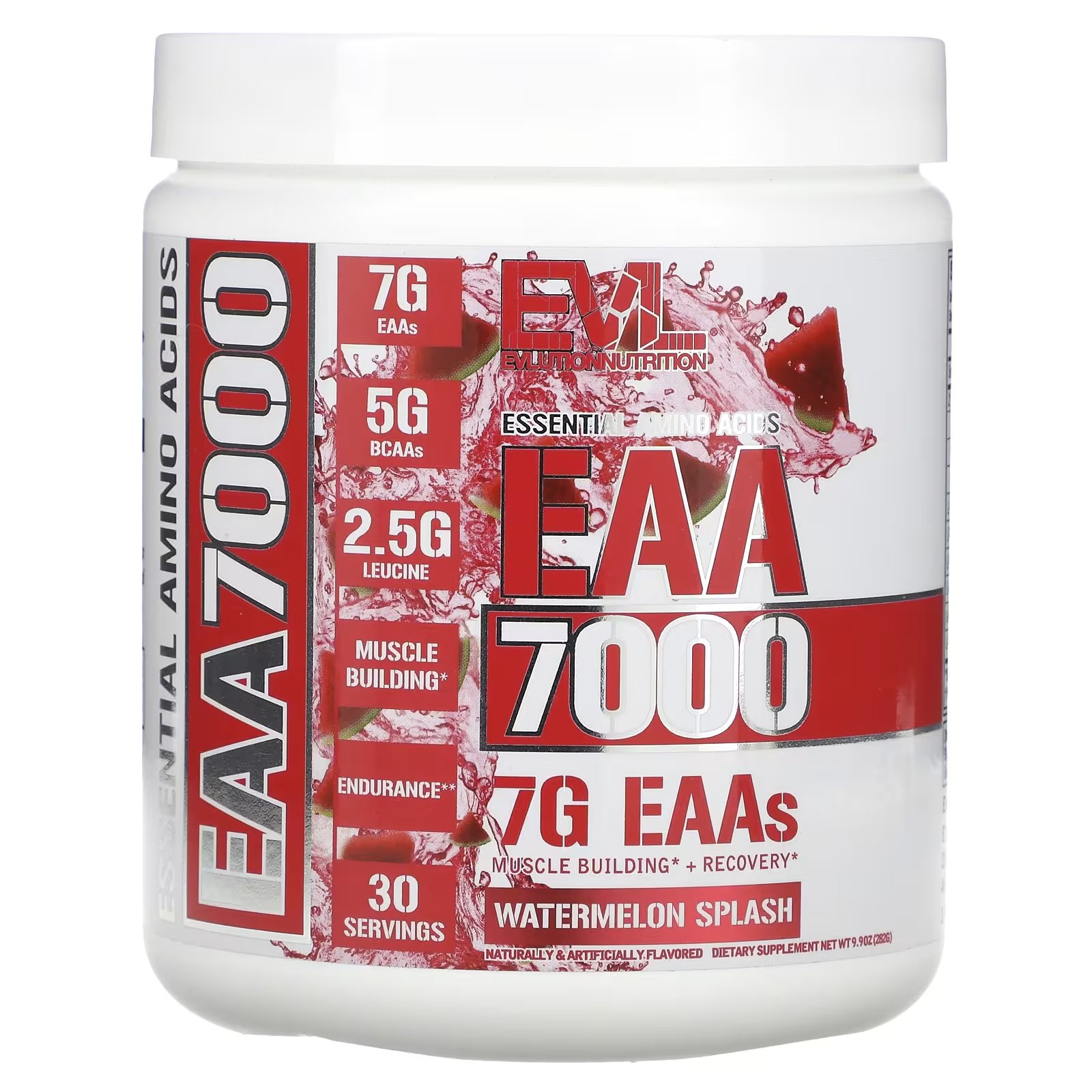 

EVLution Nutrition EAA 7000 Арбузный всплеск 9,9 унции (282 г)