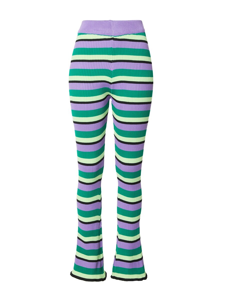 

Расклешенные брюки Daisy Street, цвет Emerald/Light Green/Light Purple